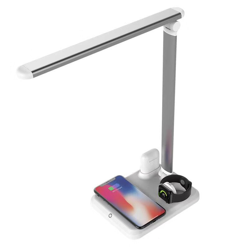 4 in 1 LED Desk Lamp Light & Wireless Charger