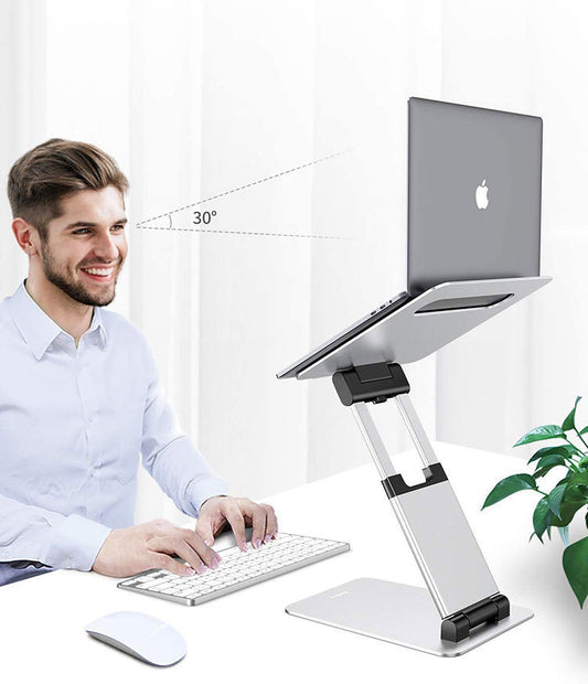 Adjustable Laptop Stand – Height Adjustable, with Heat Dissipation and Storage