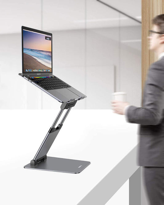 Adjustable Laptop Stand – Height Adjustable, with Heat Dissipation and Storage